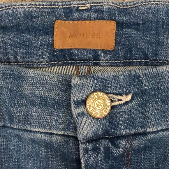MOTHER The Looker Crop Shake Well Jean NWT - Picture 4 of 12